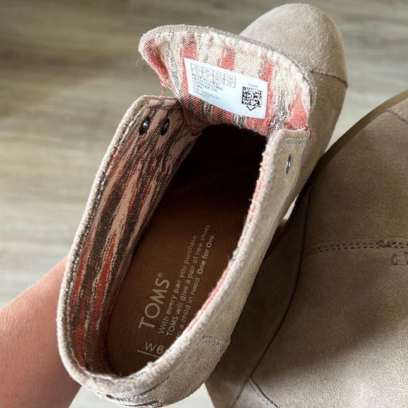 Toms suede wedge bootie - Picture 7 of 14
